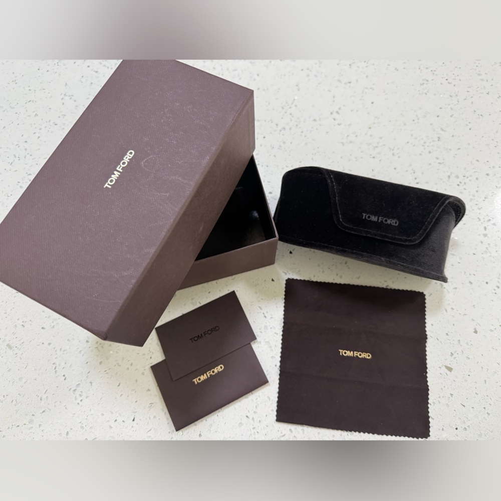 Tom Ford Black Glasses Case